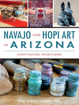 cover image of Navajo and Hopi Art in Arizona